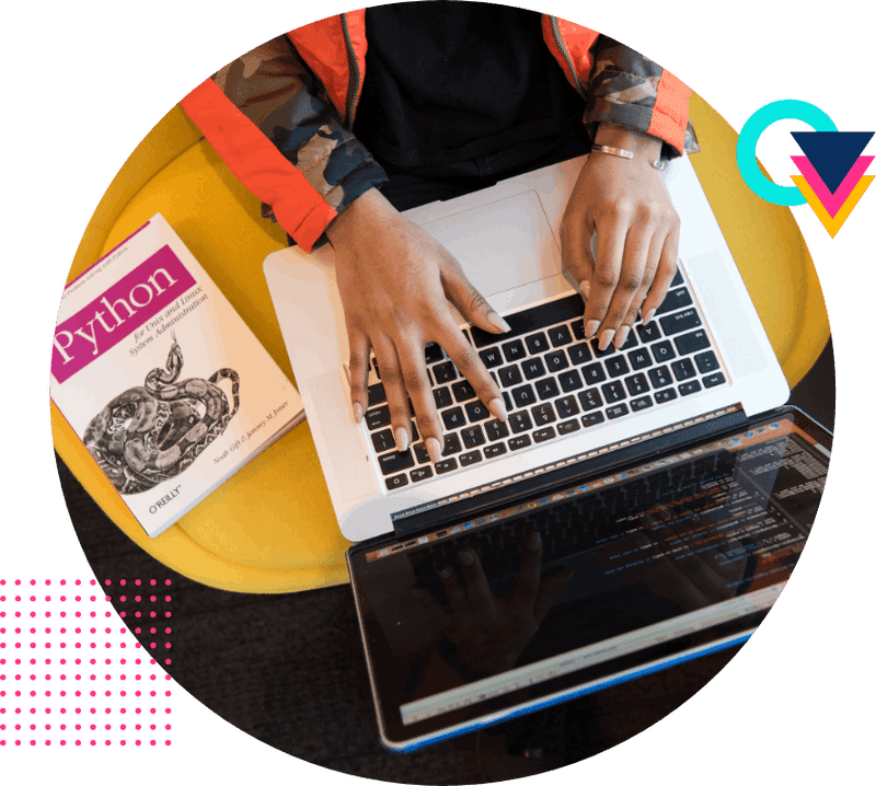 Team collaborating illustration